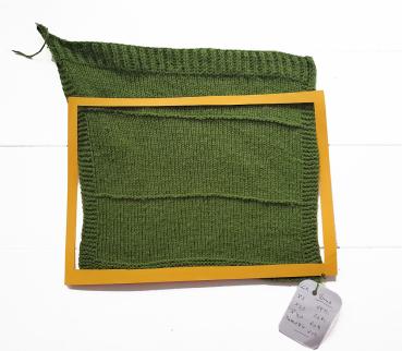 Strickprobe Como
